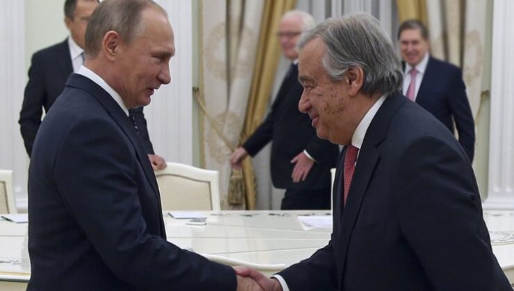 Putin Guterres ile görüşecek