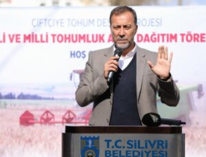 İstanbul Silivri’de üreticilere ‘tohumluk arpa’ desteği
